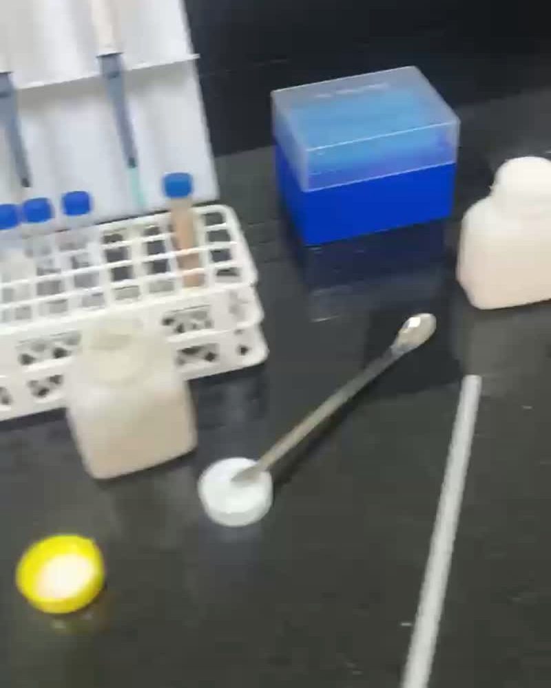 Preparo de amostra para análise de proteína pelo método Dumas