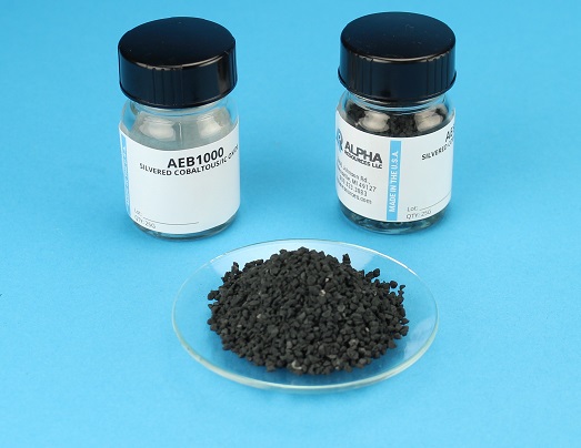 Cobaltous/ic Oxide Silvered Granular (0.85 to 1.7mm) – 25G