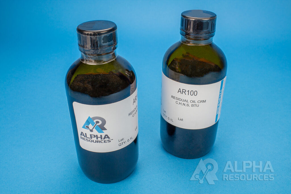 Carbono, Hidrogênio, Nitrogênio, Enxofre And BTU In Residual Oil Reference Material – 0.1L