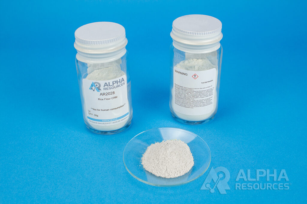 Rice Flour Certified Reference Material (C=45.50%, N=1.46%, S=0.11%) – 30G