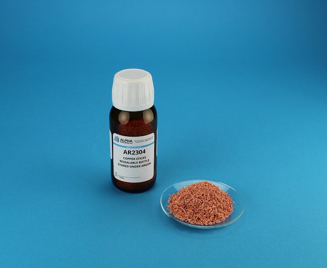 Bastão de Cobres, Resealable Bottle, Stored Under Argon – 100G