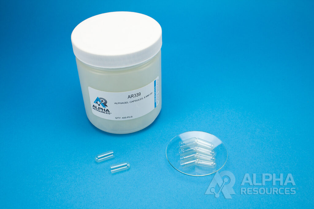 AlphaGel Capsules (D=8mm) – FULL CAPSULE – 400