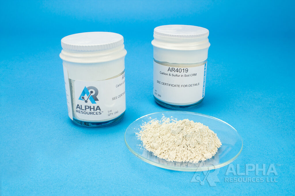 Carbono e Enxofre in Soil CRM (C=0.13%, S= 0.13%) – 25G