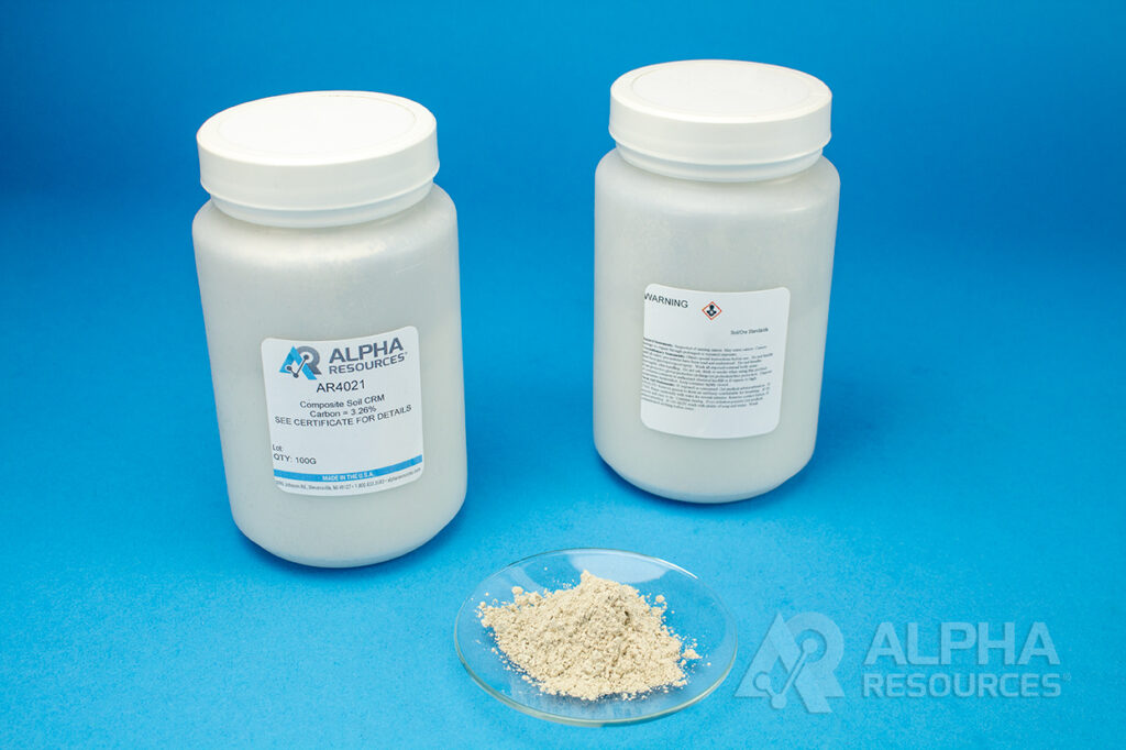 Carbono in Composite Soil CRM (C=3.26%) – 100G