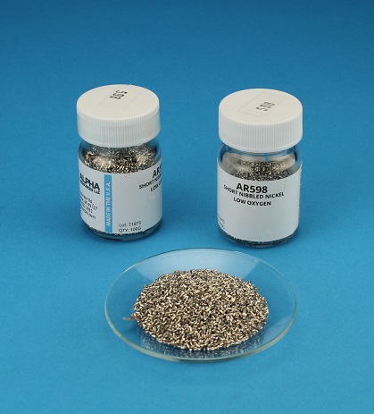 Short Nibbled Níquel Acelerador, Low Oxigênio – 100G