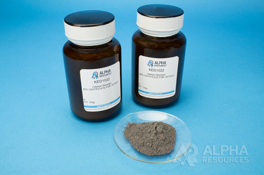 Carbono e Enxofre in Synthetic Catalisador CRM (C=23.7%, S=12.1%) – 100G