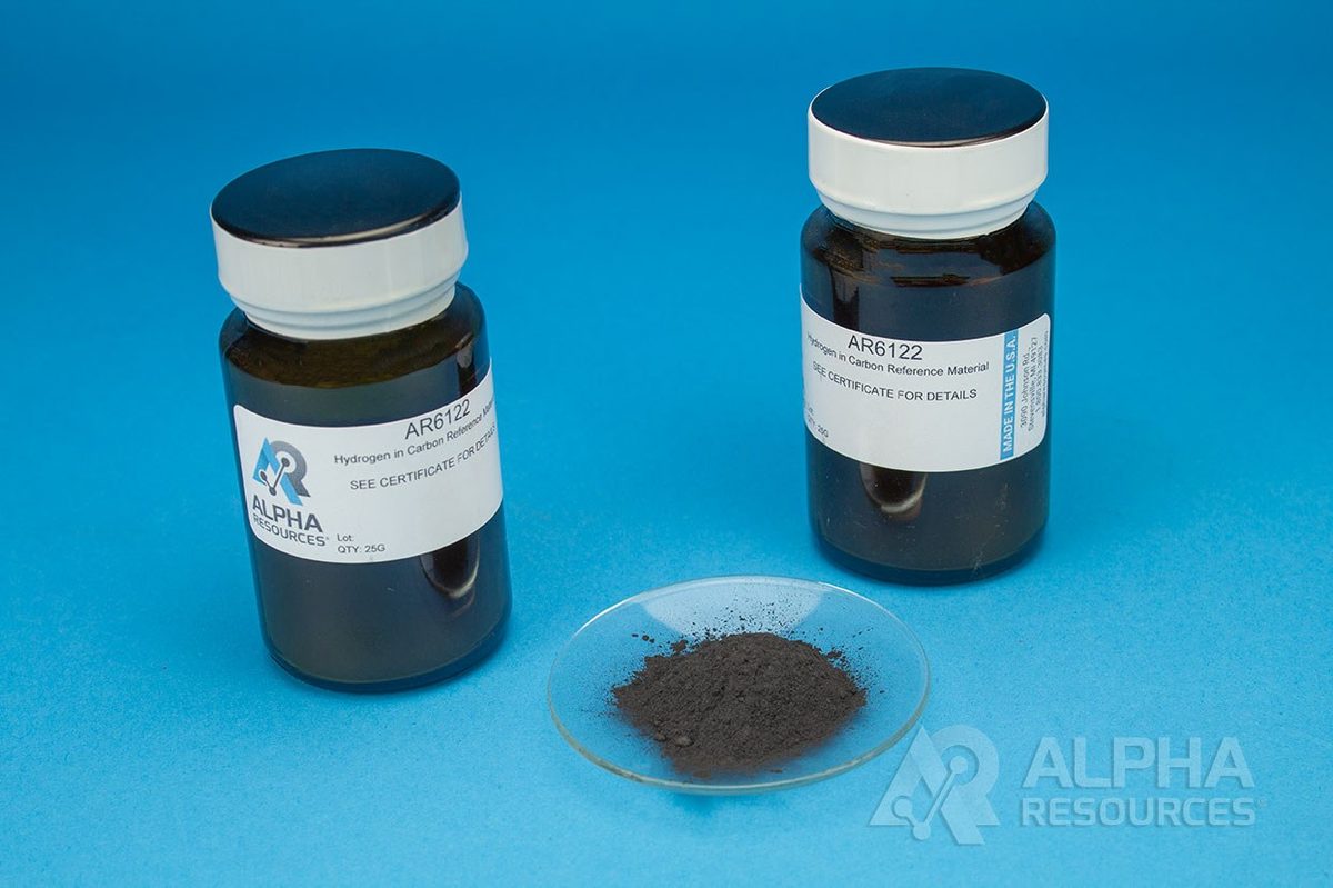 Padrão de hidrogênio em carbono (H 0,317%) AR6122 Alpha Resources