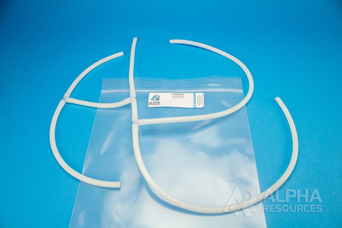 Conjunto de tubo da válvula pinch inferior AR02633 Alpha Resources
